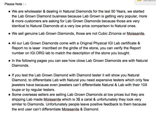 4.50 Carat Radiant Cut F/VS1 Lab Grown Diamond Engagement Ring 14k Yellow Gold