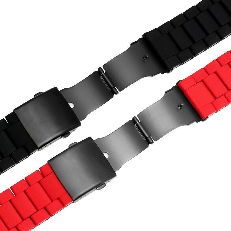 24/26/28mm For Diesel DZ7396 DZ7370 DZ4289 Steel Rubber Watch Band Strap