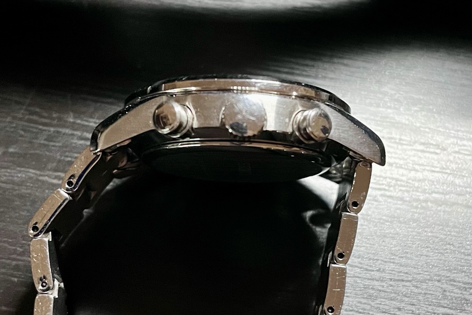 Seiko V175-0BJ0 solar chronograph Black Panda