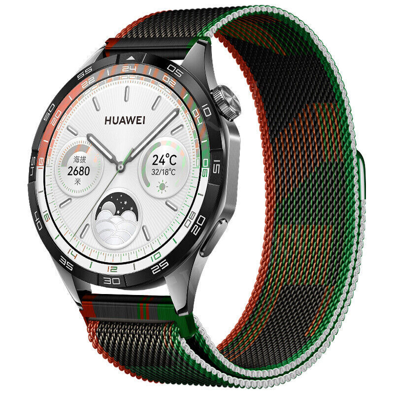 For Garmin Venu 3S/2S/Vivoactive 4S 3S/Forerunner 255S 265S Metal Strap Band