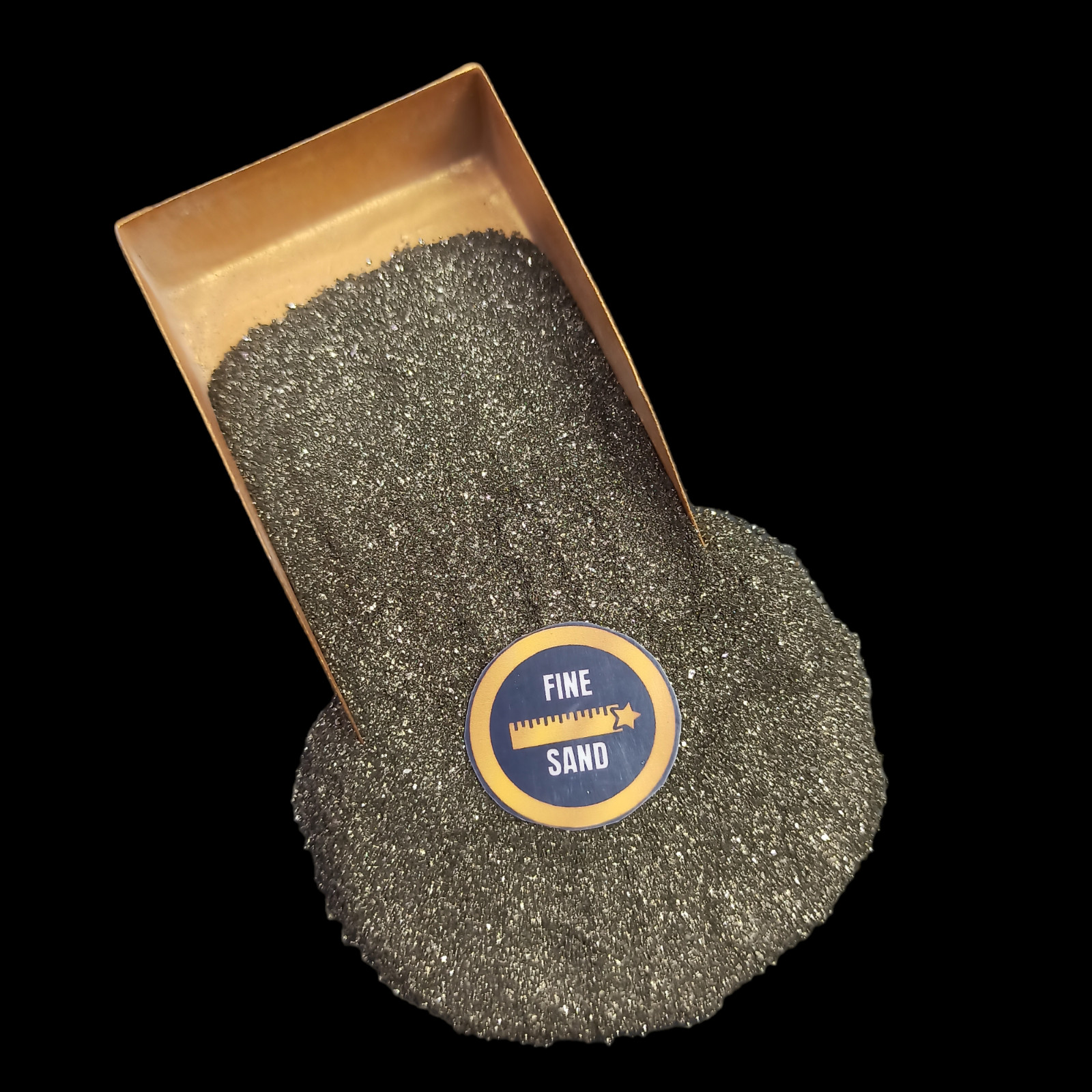 Peru Pyrite gemstone crushed fine dust powder for massage woodworking resin art