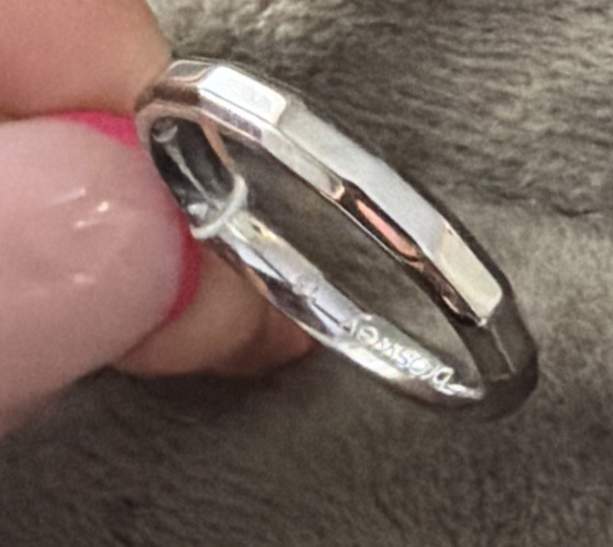 Brosway With You Stainless Steel Ring EU 16 US 8 NWT
