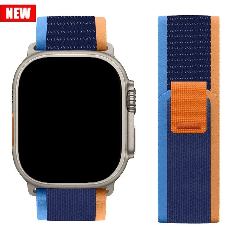 Nylon Trail Loop Strap for Apple Watch Ultra 49mm Series 11 10 9 8 7 SE