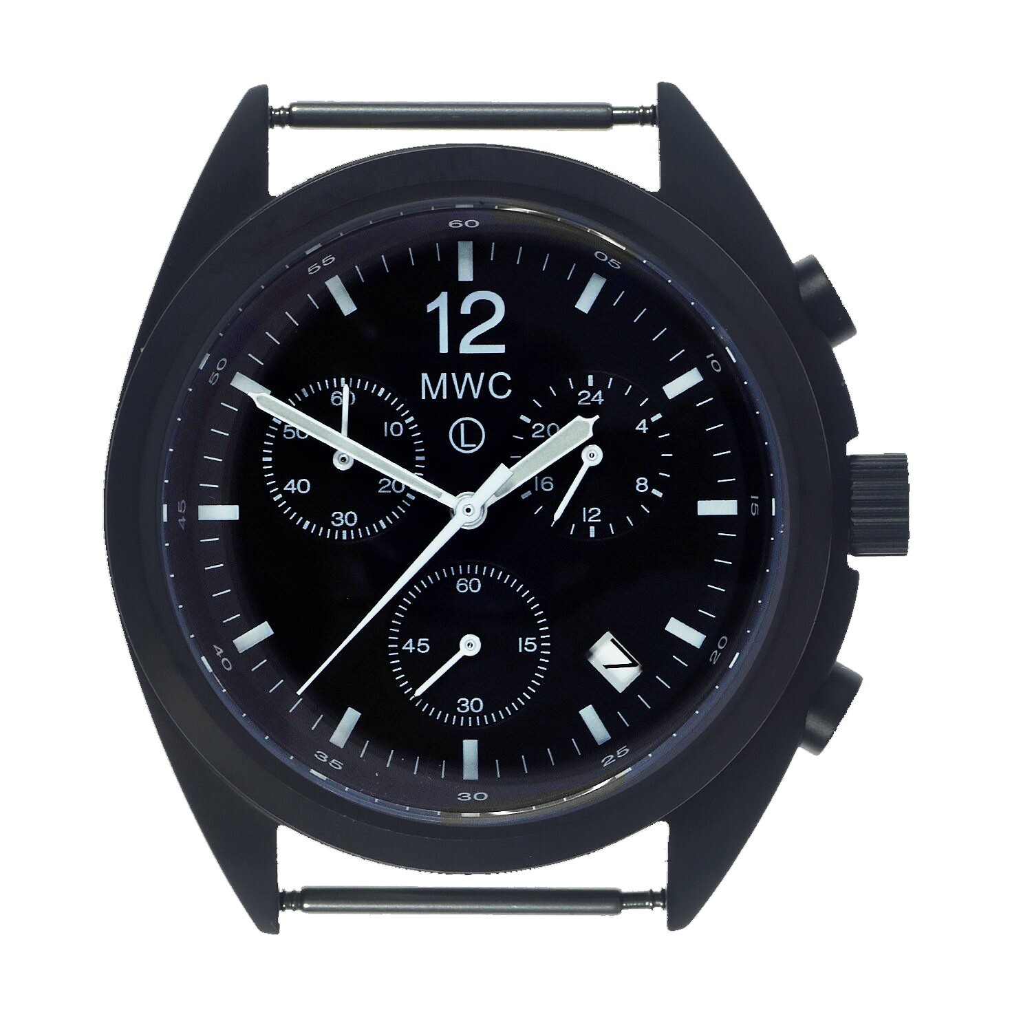 MWC Mecha-Quartz Hybrid PVD Military Pilot Chronograph | Sapphire Crystal | 100m