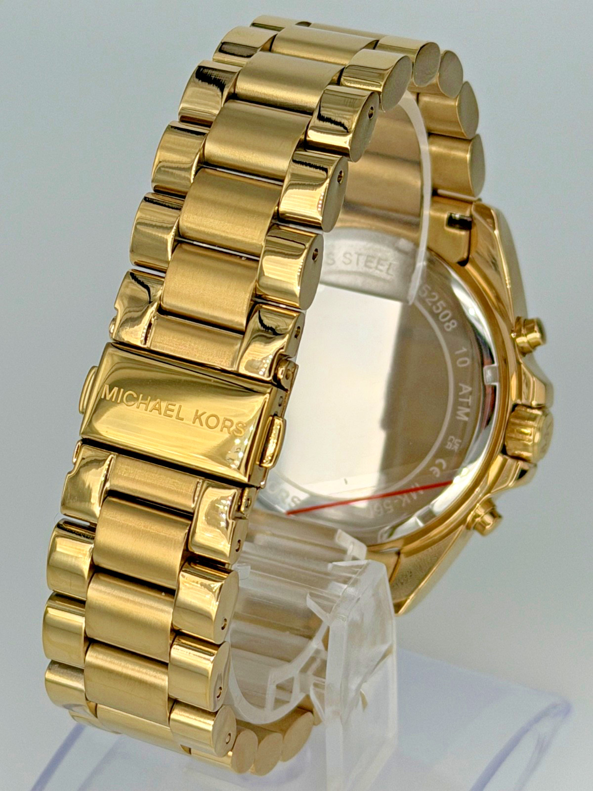 MICHAEL KORS Bradshaw MK5605 Unisex Chronograph 40mm Case Gold Analog Wristwatch