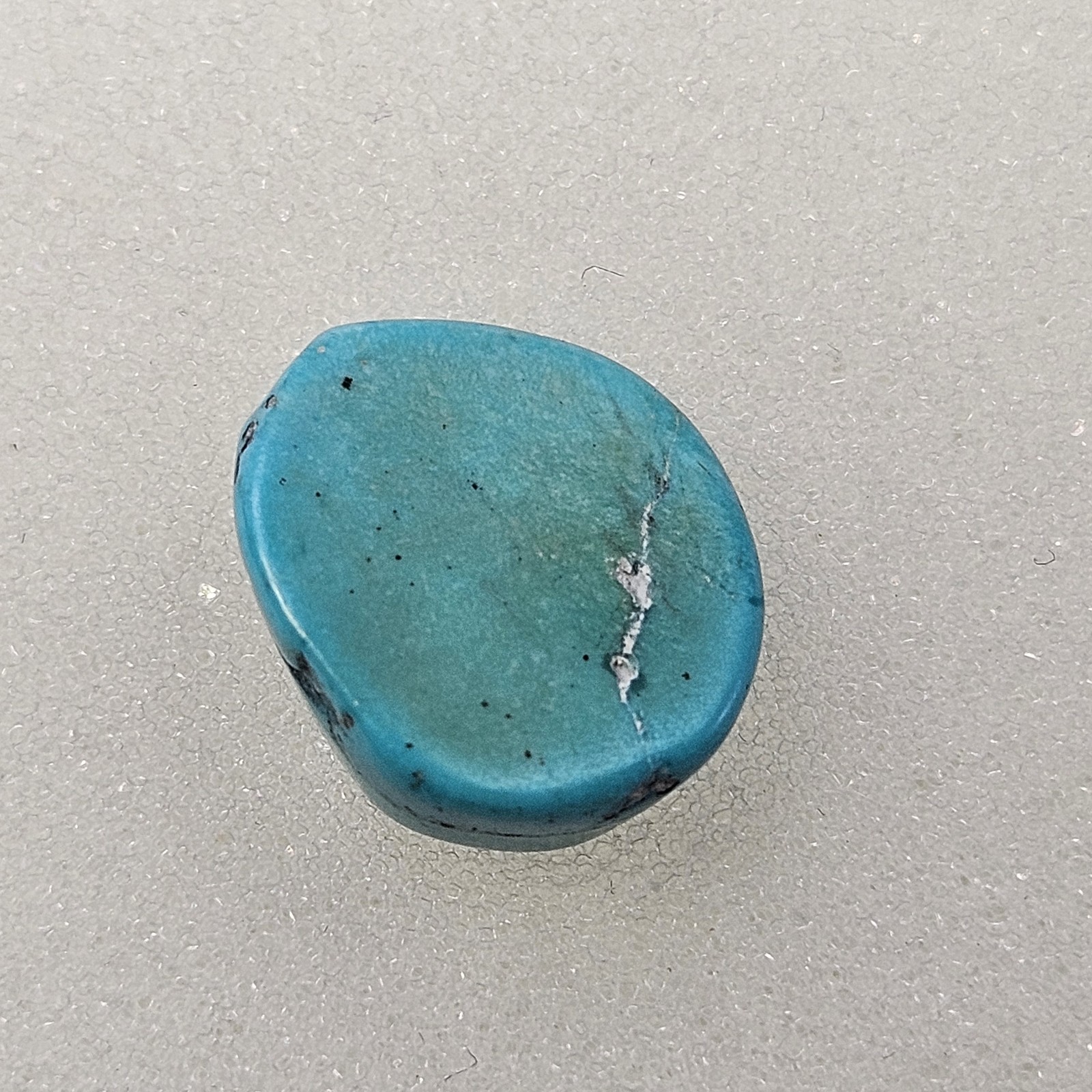 Estate 7.3 Carat Freeform Turquoise Nugget Cabochon Seafoam Unbacked Navada TQ