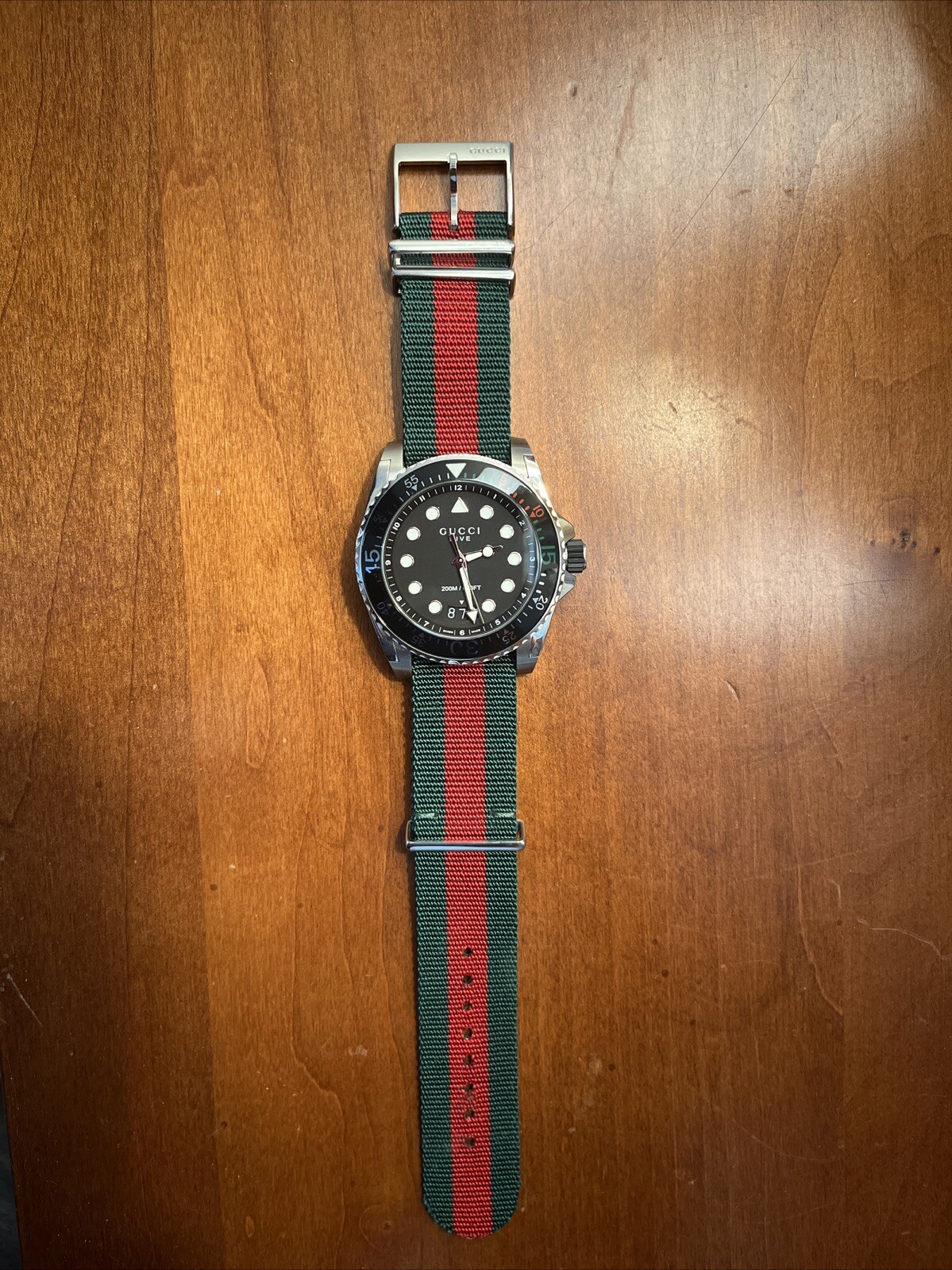 Gucci Dive Black Men’s Watch – YA136206