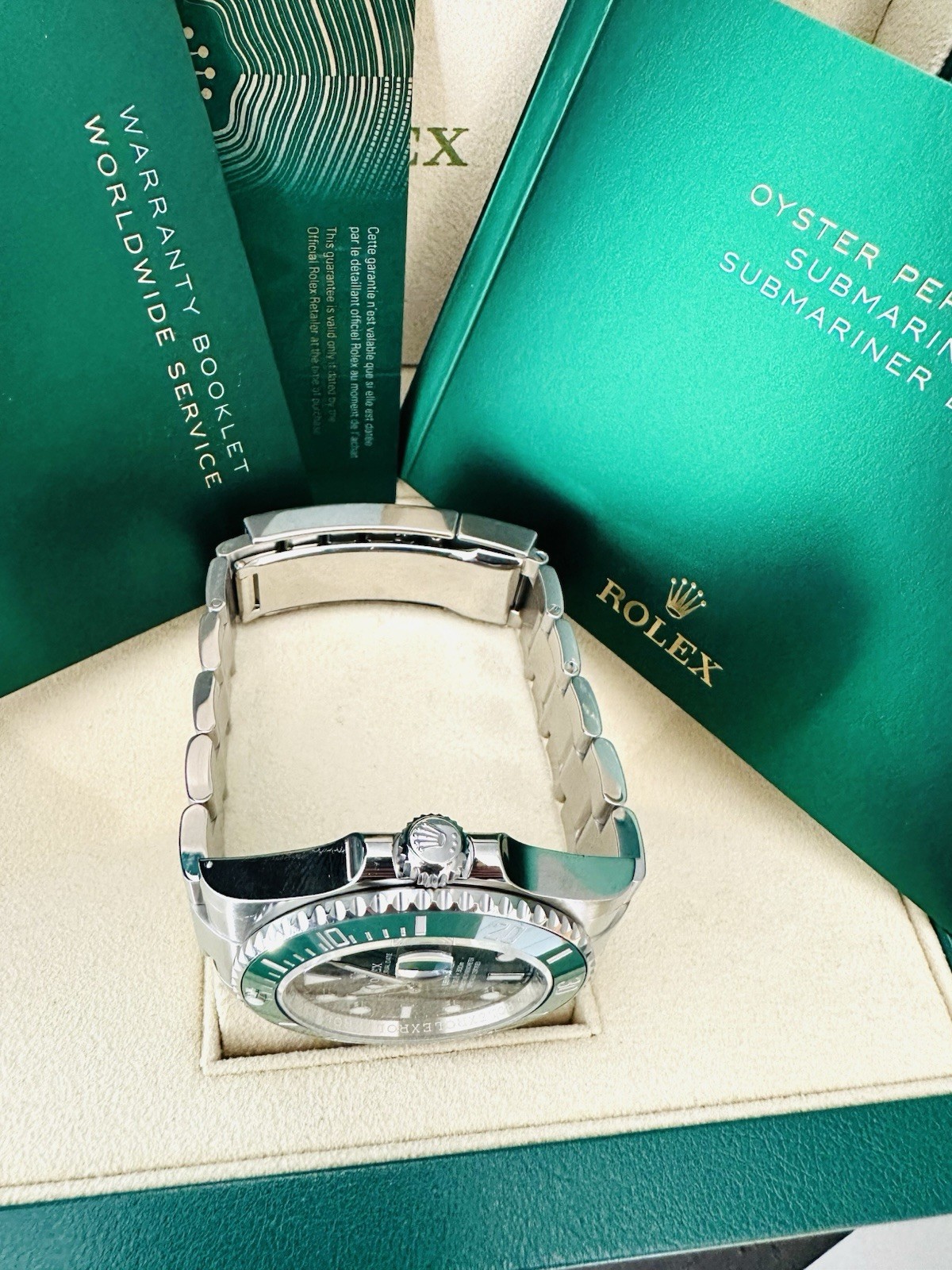 Men’s Rolex Submariner Date 126610LV “Starbucks” Box & Papers ~ Factory Warranty