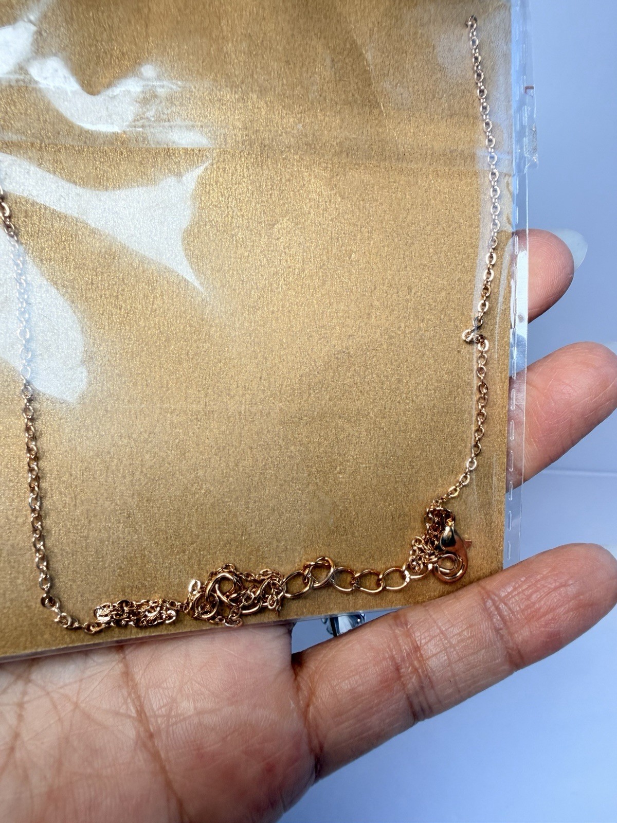 Libra Zodiac Gold Tone Pendant Necklace Adjustable Chain September October Gift
