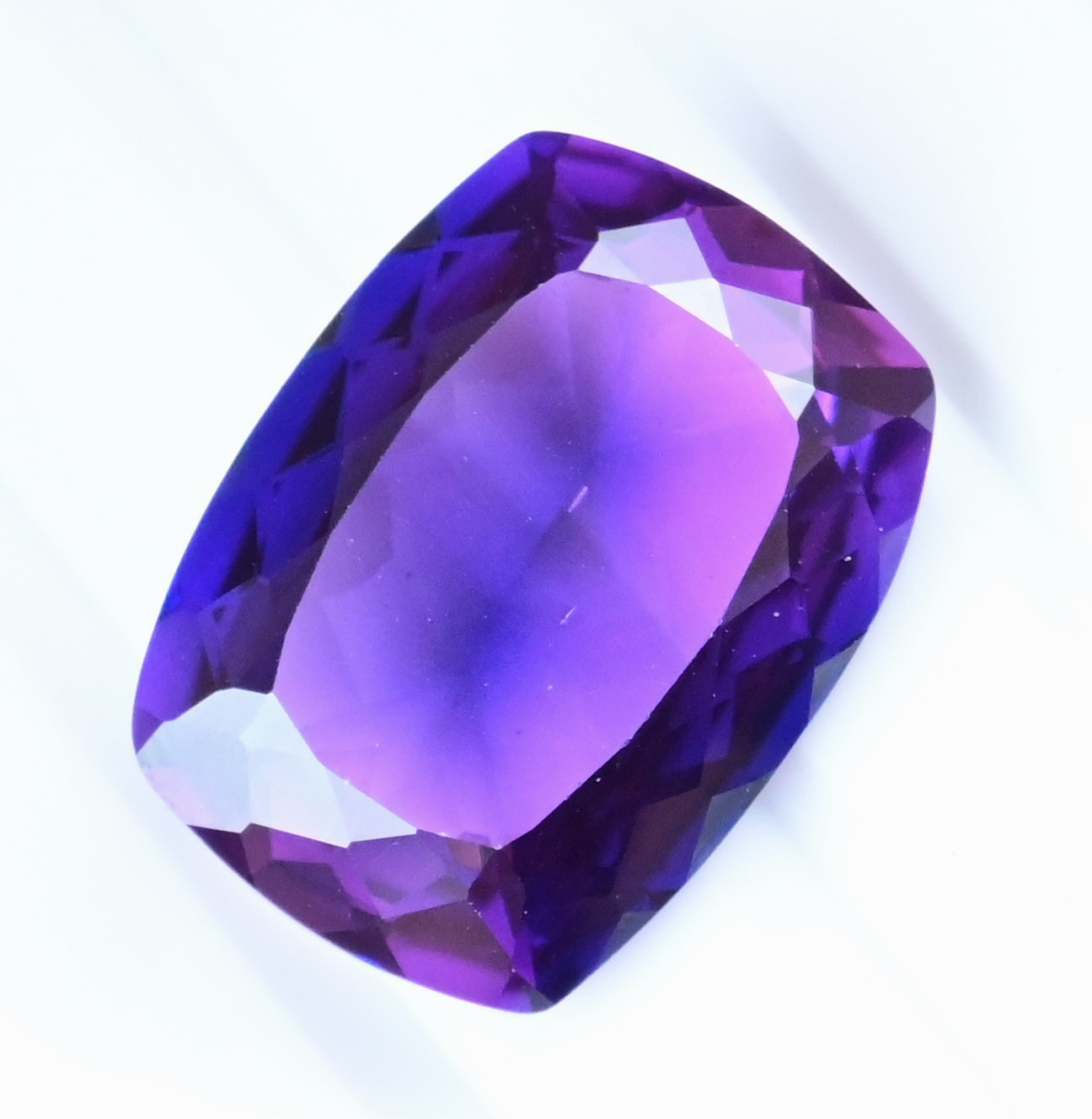 26.75 Ct Natural Purple-Blue Montana Sapphire Certified Flawless Loose Gemstone
