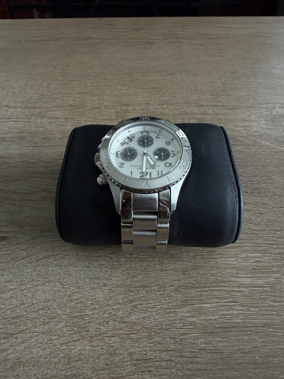 Marc by Marc Jacobs Rock Chronograph Stainless Steel Watch (Model MBM3155)