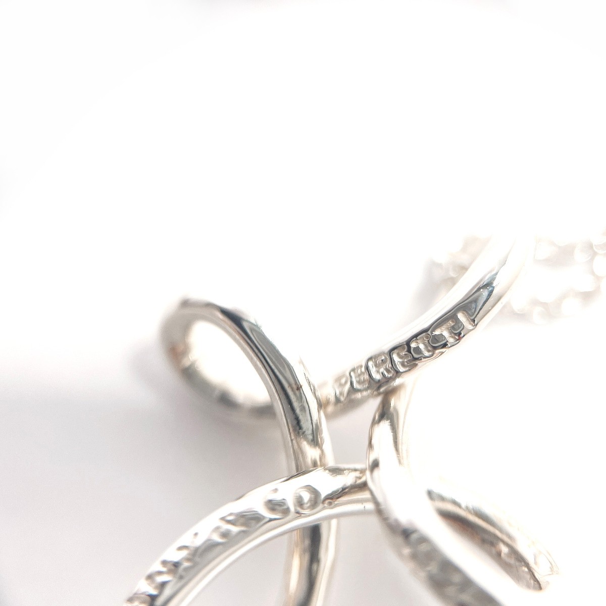 TIFFANY&Co. Necklace Infinity cross Elsa Peretti Silver925 accessory Women