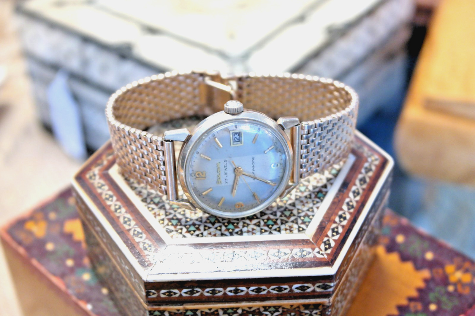 Gorgeous Vintage Bulova 23 Jewel Self-Winding Automatic Men’s Watch – Circa 1969