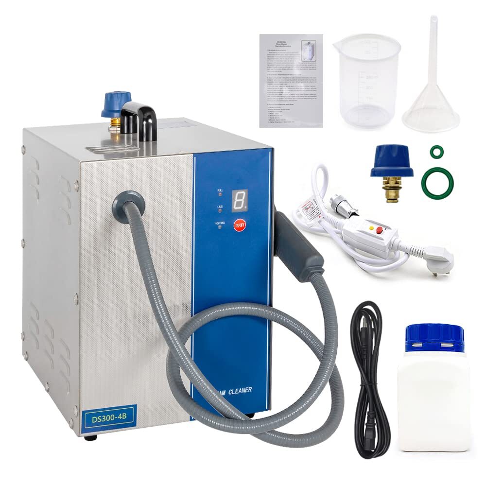 Stainless Commercial Jewelry Steam Cleaner Gem Washer Machine Anti-rust 1300W