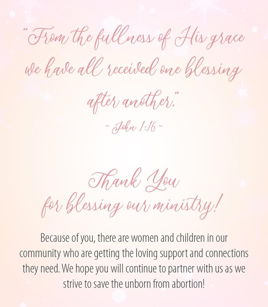 Precious Feet Silver-Colored Thank You Supporter Card Pro-Life Jewelry Lapel Pin