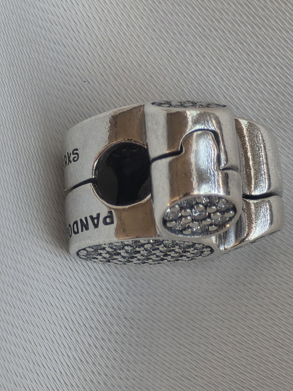 Pandora Disney Parks Mickey Icon Pavé Clip Charm