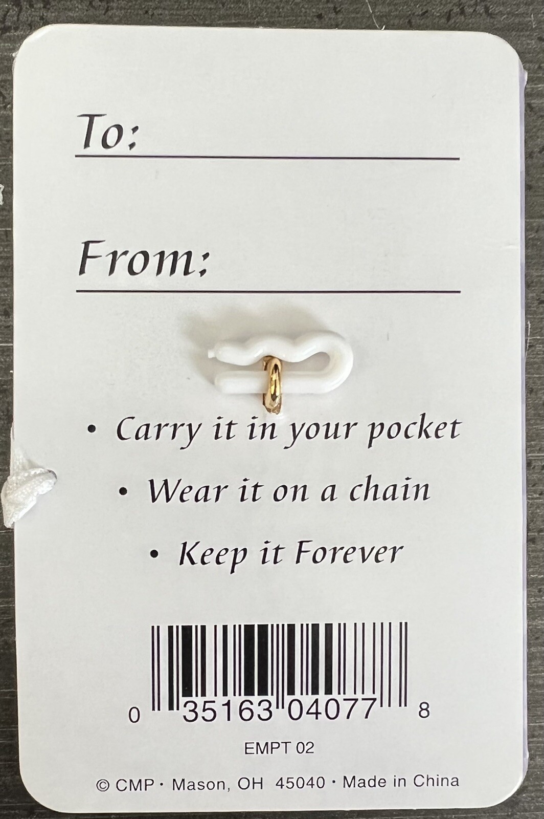 NWOT~Friendship Charm~Ladybug~1.25x 1.25~Bronze, Gold, Silver~CMP, Mason, OH