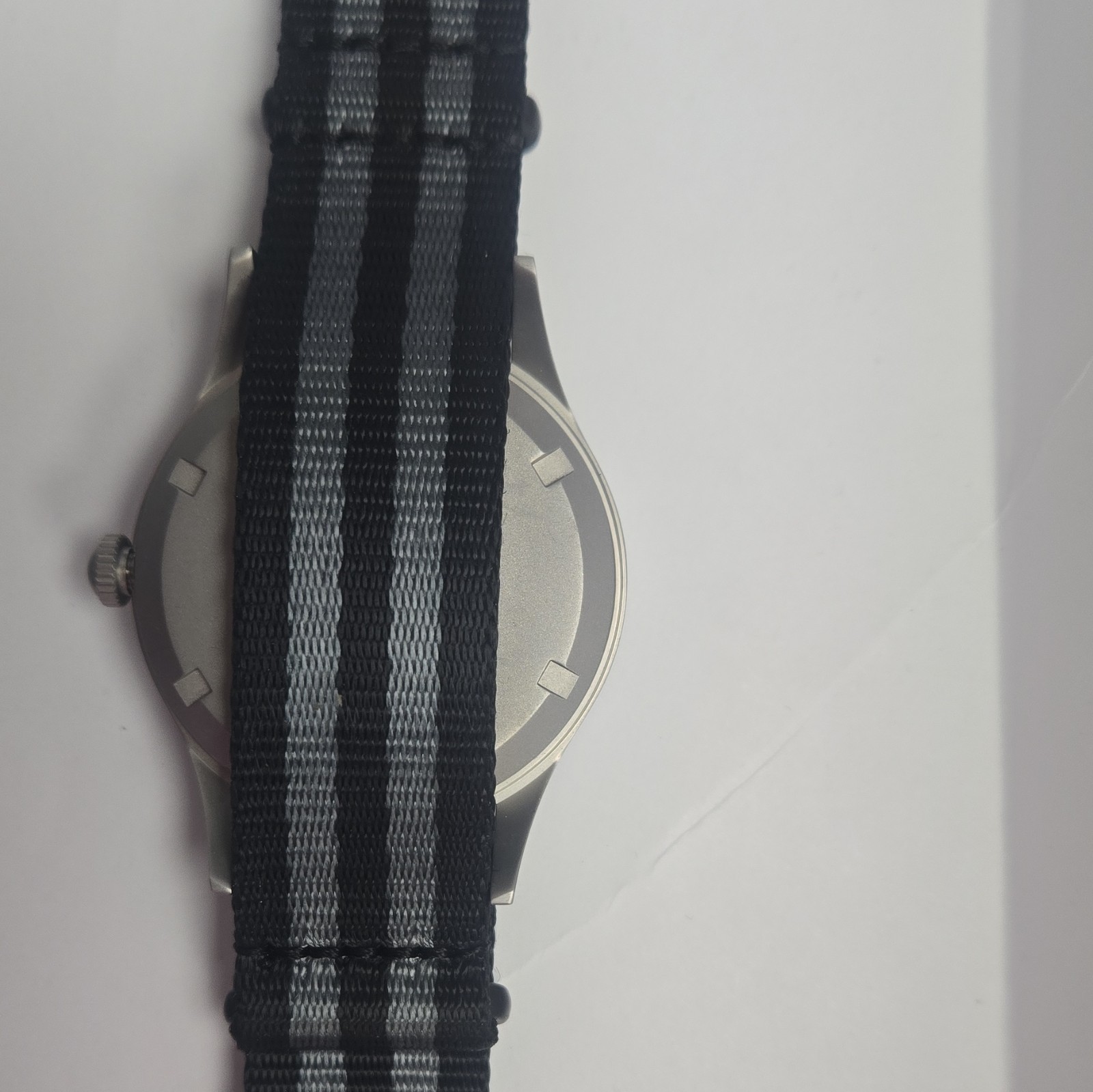 Seiko Type Mod Men’s Diver Automatic Analog 40mm Black Dial/Bezel NATO Strap