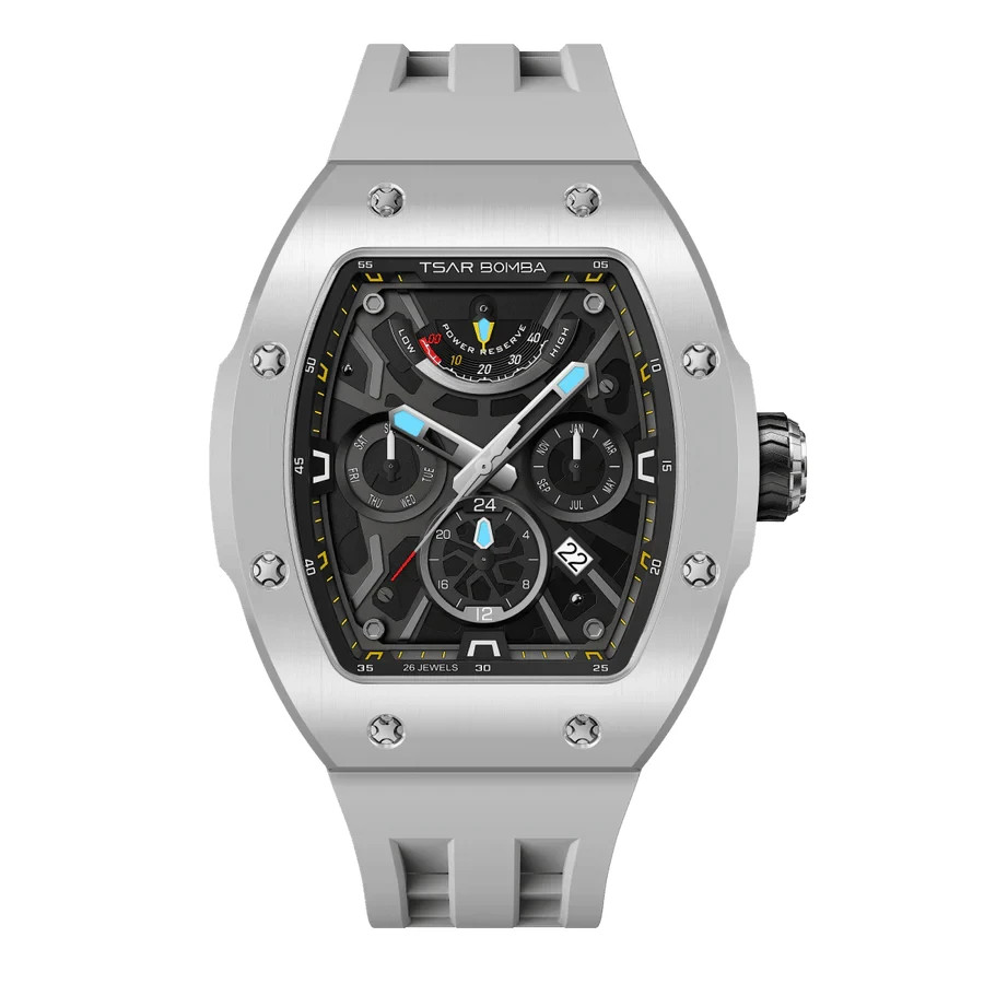 Tsar Bomba Atomic-Full Ceramic Edition Black Men’s Watch – TB8222C-04