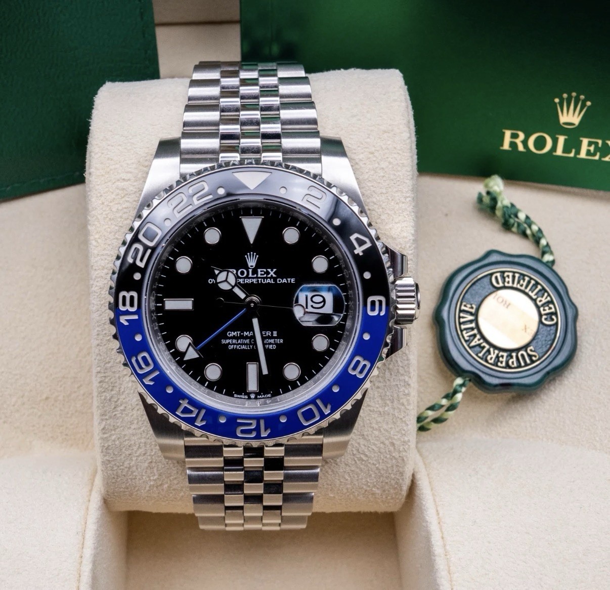 Rolex Batgirl GMT-Master II 126710BLNR Stainless Steel 2024