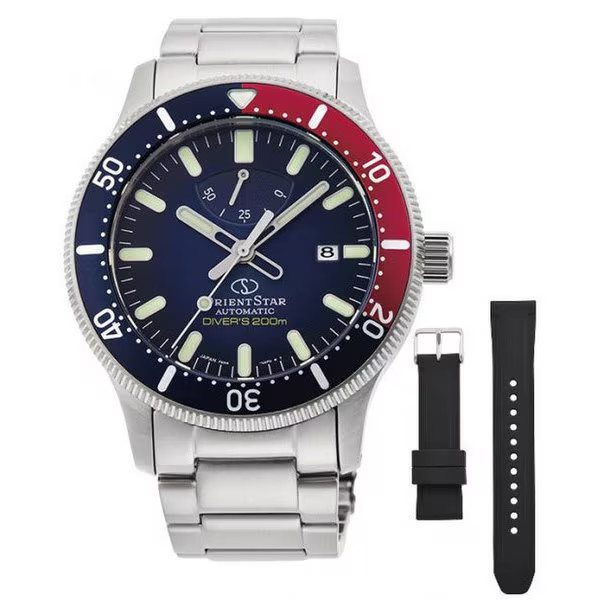 Orient Star RK-AU0306L Diver 200m Automatic Stainless Steel Men’s Watch Japan