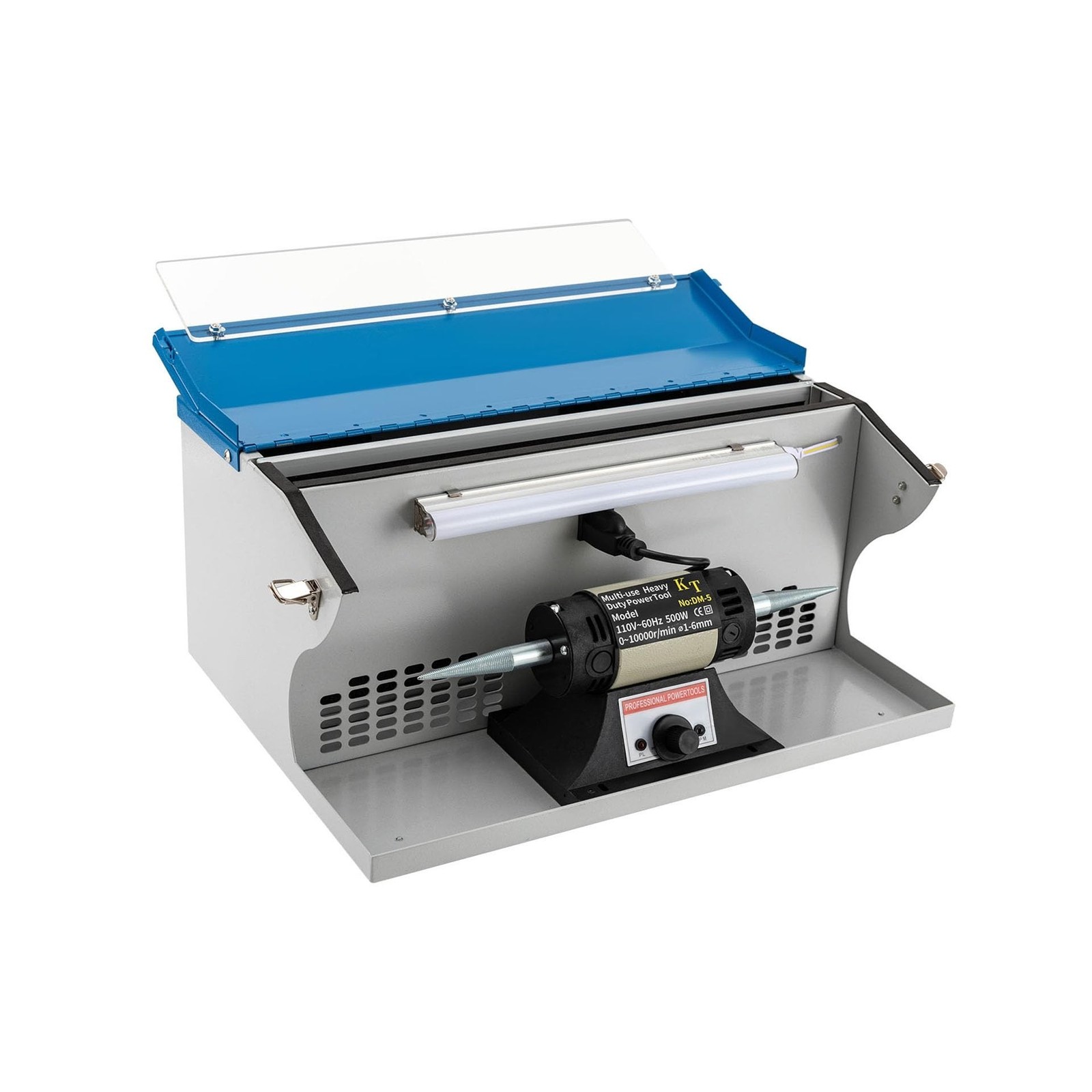 Jewelry Polishing Buffing Machine, 500W Pure Copper Motor, 10000RPM Speed, Ad…