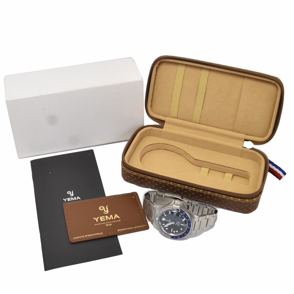 YEMA Superman Heritage YSUPGMT2019C-AMS GMT black Dial Automatic Men’s N#148582