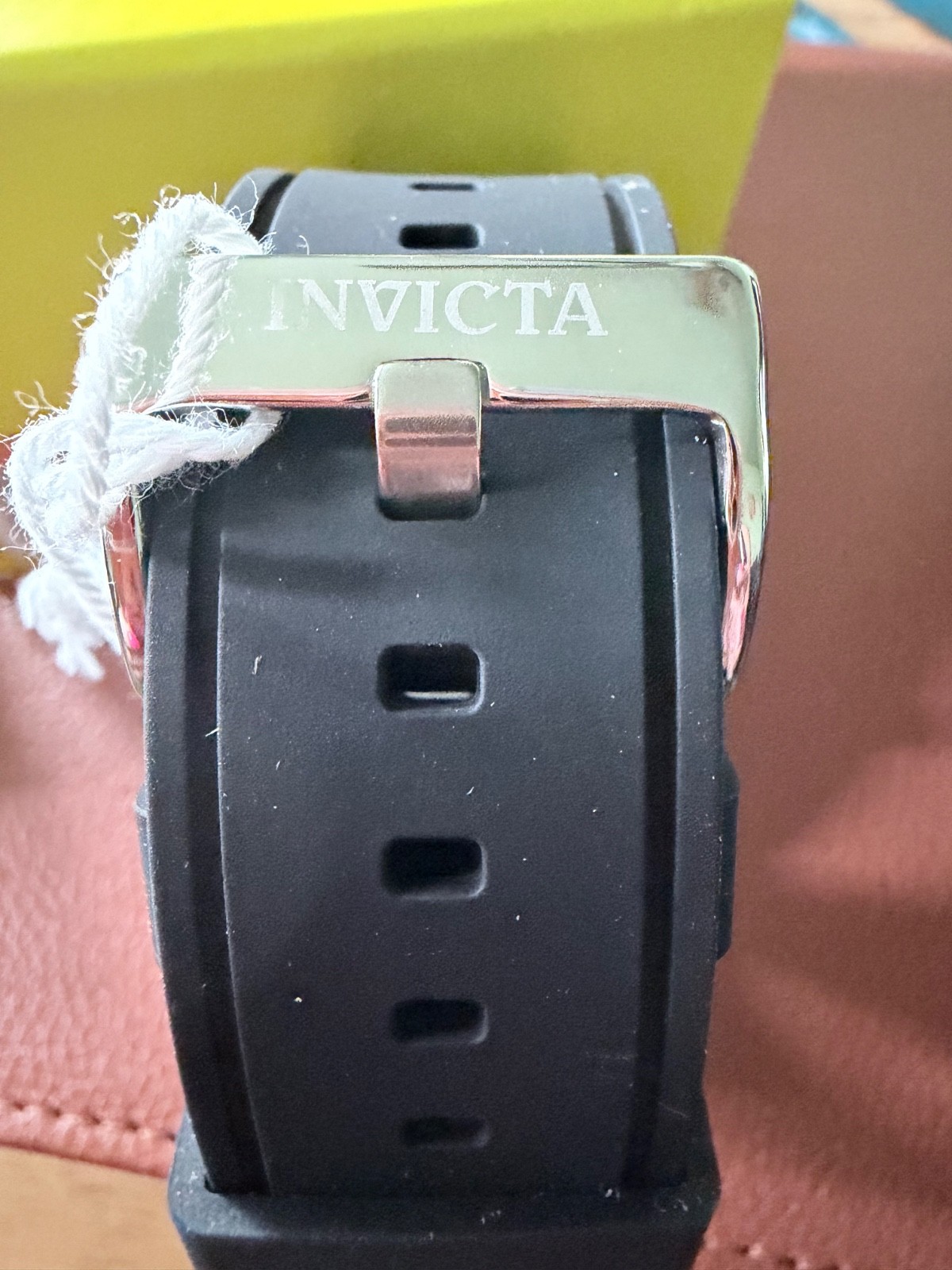 Invicta S1 Rally Men’s Watch Black Gold 70148 42mm Black Silicone Band RV $199
