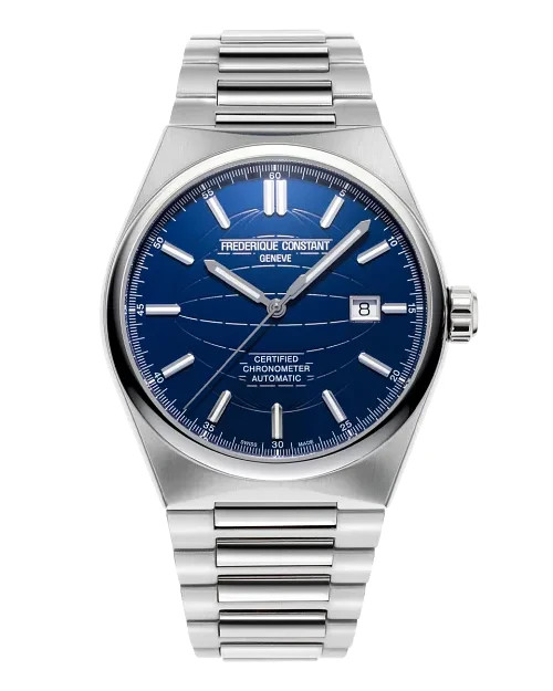 Frederique Constant Men’s Highlife Automatic Date Silver Watch 41MM FC-303N4NH6B