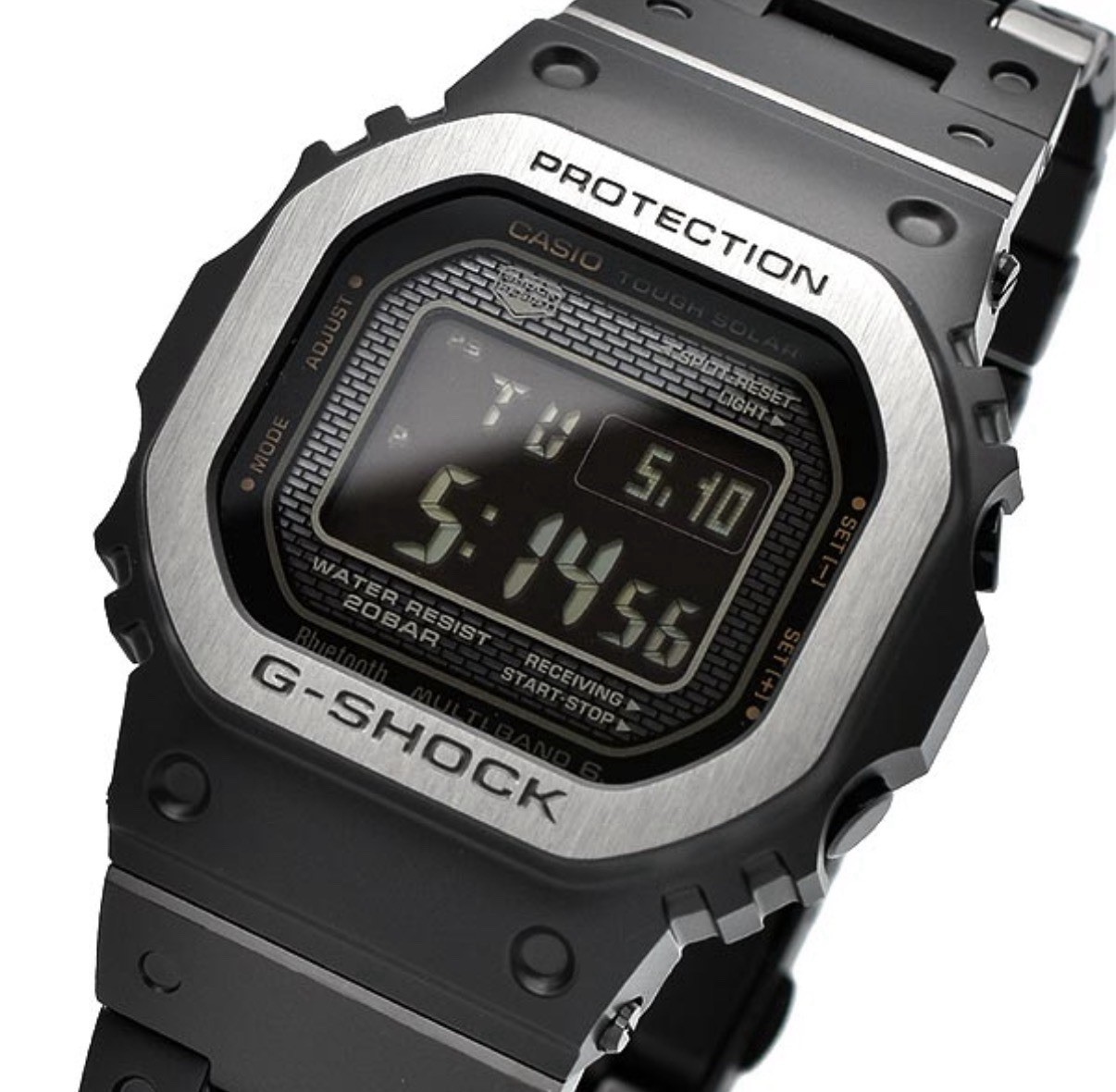 CASIO G-SHOCK GMW-B5000MB-1JF Full Metal Black Tough Solar Bluetooth Men’s JDM