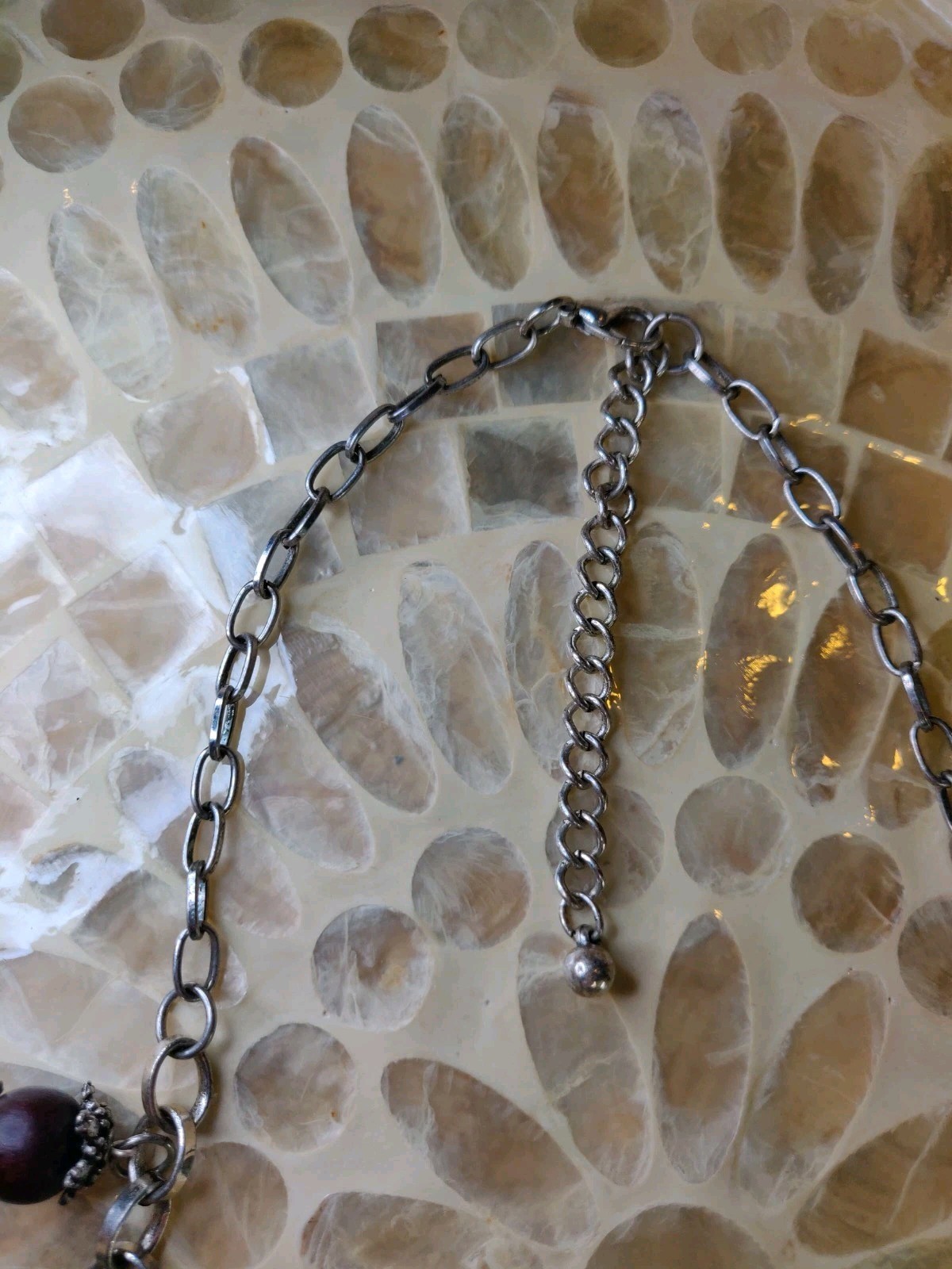 Vtg Attributed To Charro Unsigned Asymmetrical Wearable Art Statement Necklace