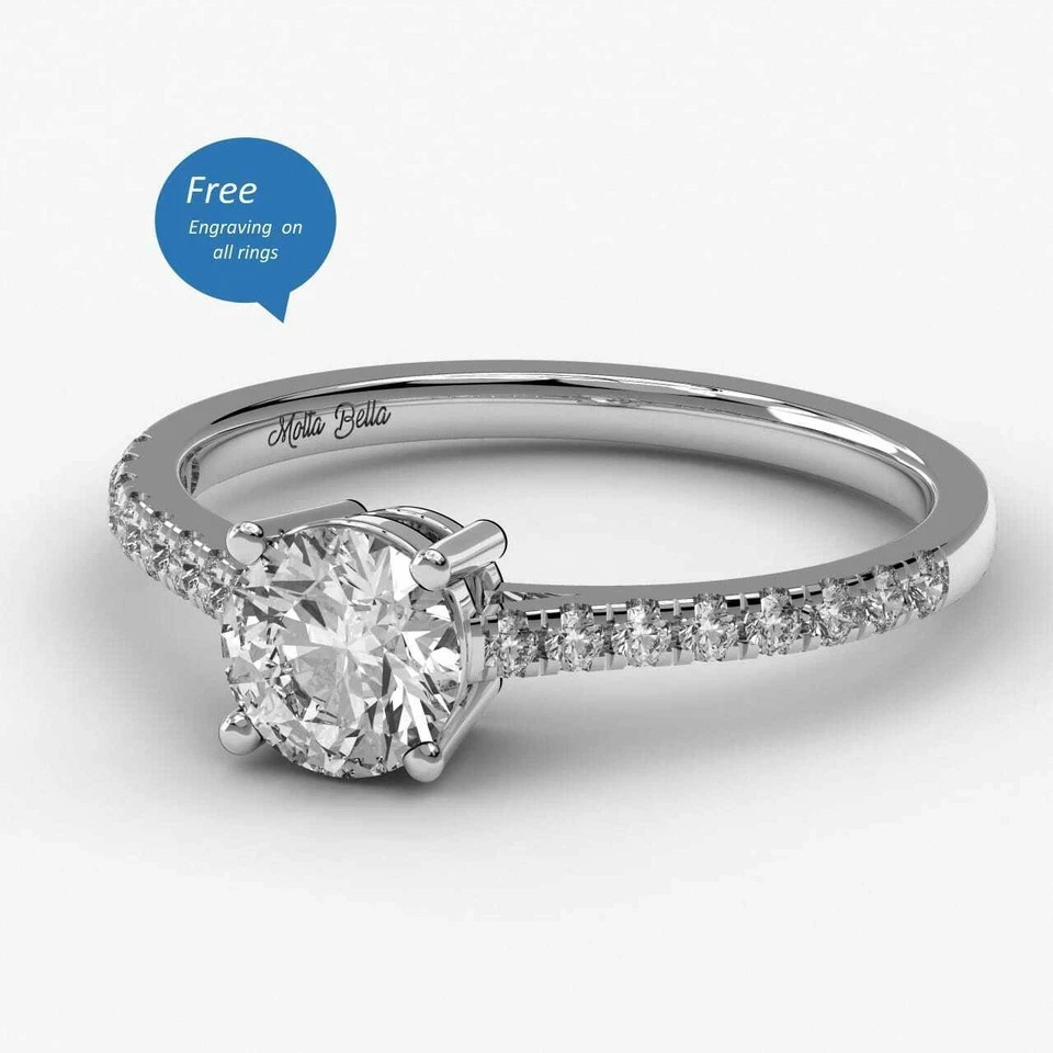 4Ct Lab Created Green Emerald Halo Engagement Wedding Ring 14k White Gold Plated