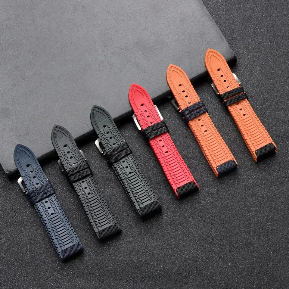 18mm 20mm 21mm 22mm Nylon Rubber Sailcloth Watch Strap Band for Omega for Seiko