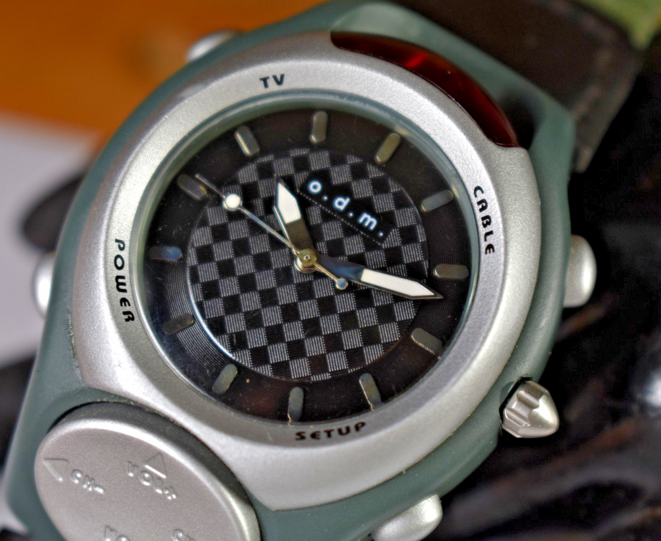 RARE!! ODM DECISIVE AR03 Remote Control Men’s Watch NEW BATTERIES!