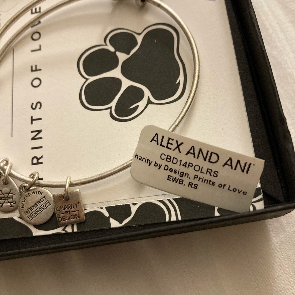 New Alex and Ani ASPCA paw bracelet from 2017. Comes with box, insert, bag