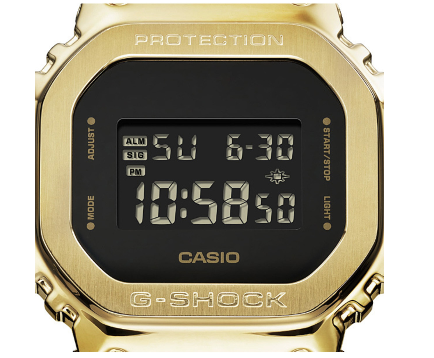 [CASIO] G-SHOCK GMW-B5000-1JF Full Metal Silver Bluetooth Watch Japan New