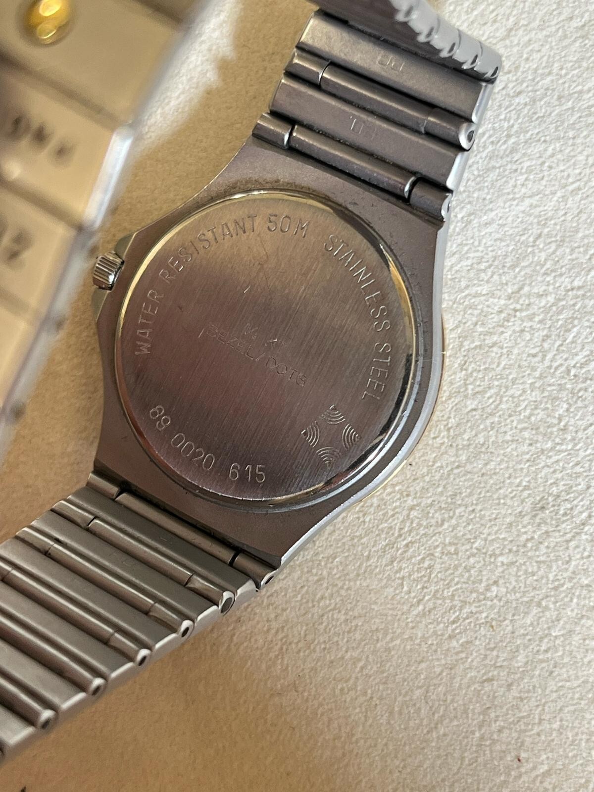 Zenith Pacific 89.0020.615 Steel and Gold Watch, Overhauled, Excellent Condition