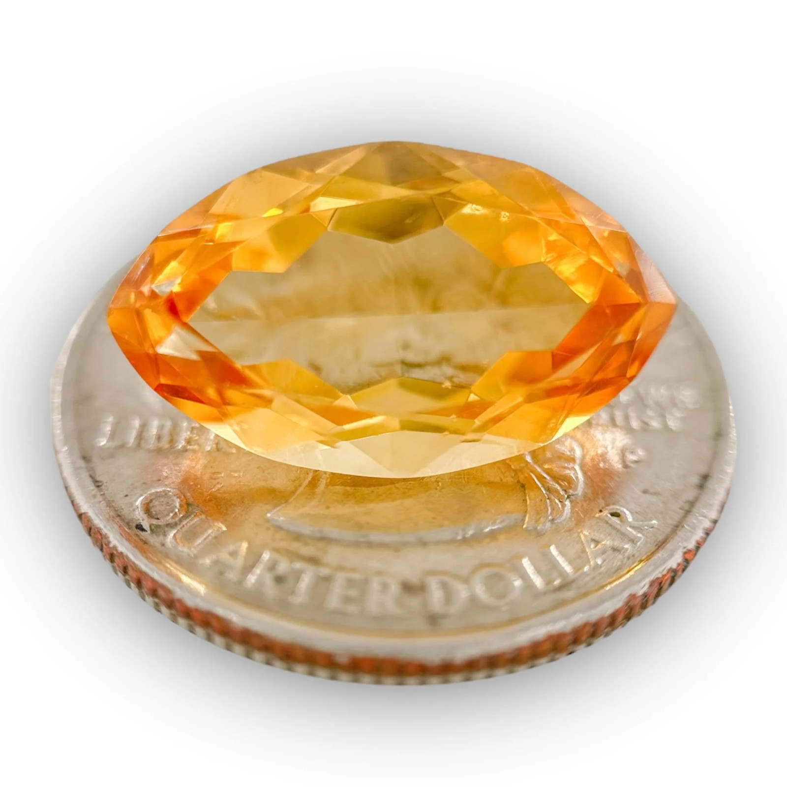 Estate 7.71ct Marquise Citrine Loose Gemstone