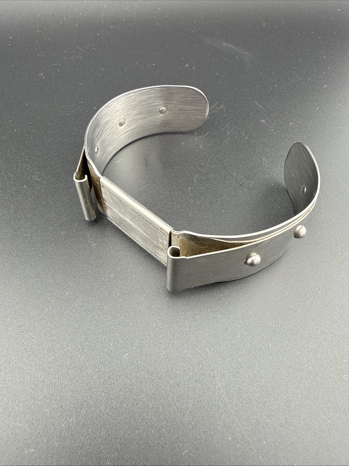 Vintage TMP Stainless Men’s Watch Band Cuff 15.9 mm lugs Miami Fl