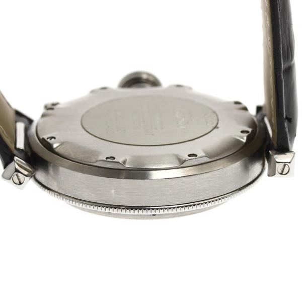 Cartier Pasha C W3100255 35mm SS Beige Dial Automatic Date Watch #C7446