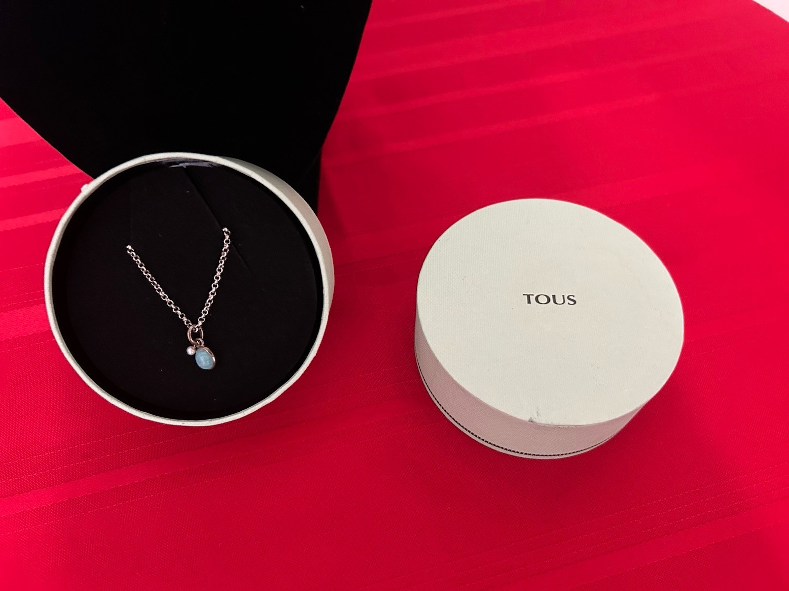TOUS Silver 925 Necklace With Pendant Elegant Jewelry Gift Accessories