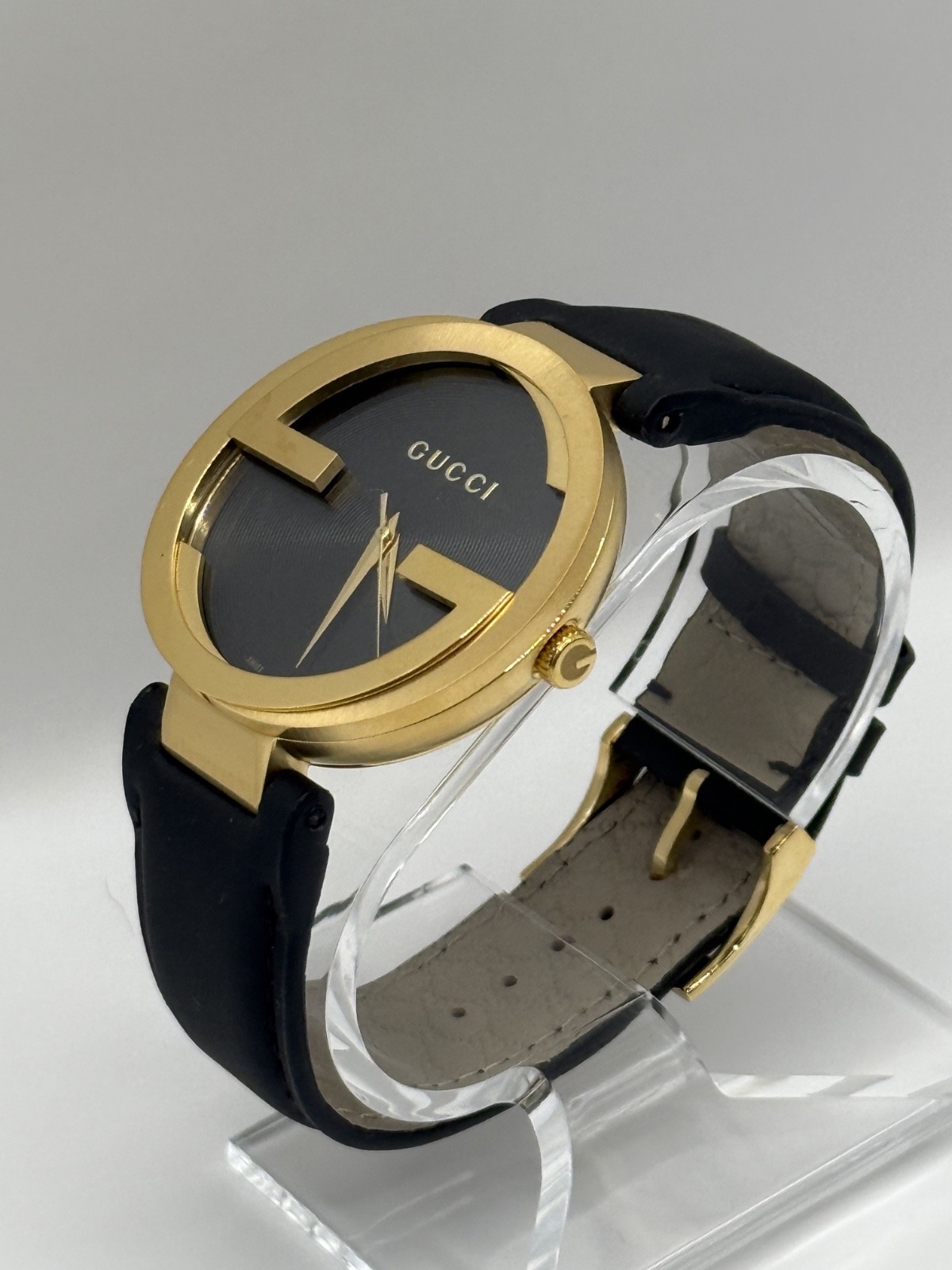 Gucci YA133208 Interlocking Grammy Special Edition Men’s 42mm Black Watch