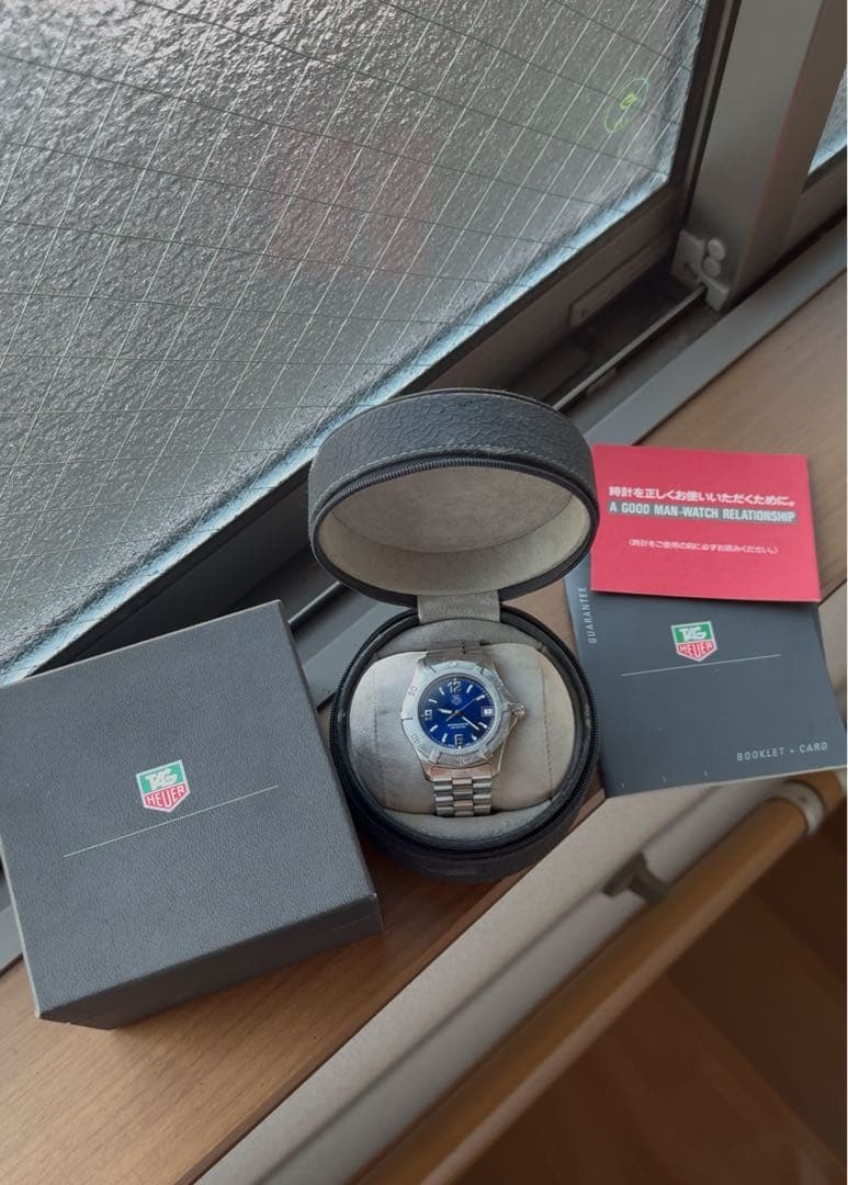 TAG Heuer Exclusive WN1112 Full Set Quartz 40mm Box Papers Watch