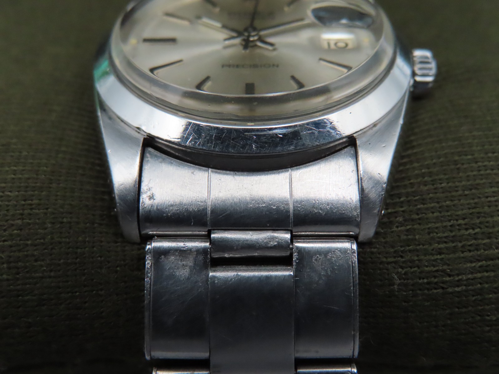 Rolex Oysterdate Precision 6694 Manual Wind Vintage 1966 Wristwatch Cal. 1215
