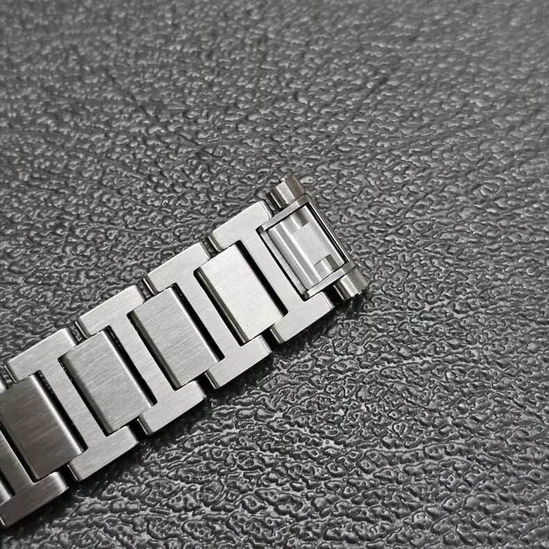 16mm 19mm Steel Strap Watch Bracelet For Cartier Tank Must Series Easy Change