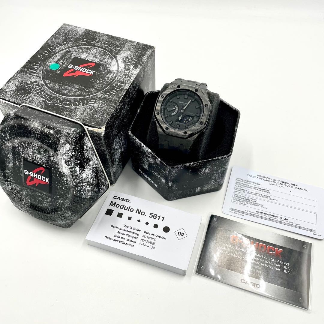 Working Excellent Condition with Accessories CASIO GA 2100 G SHOCK Men’s Watch