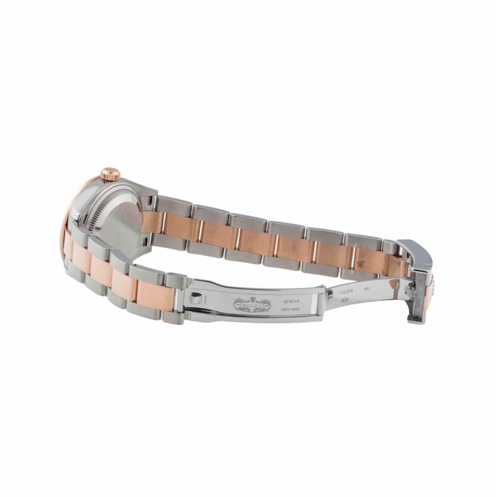 Ladies Rolex Datejust 279381RBR Steel & Rose Gold 28mm Diamond Bezel Box & Card