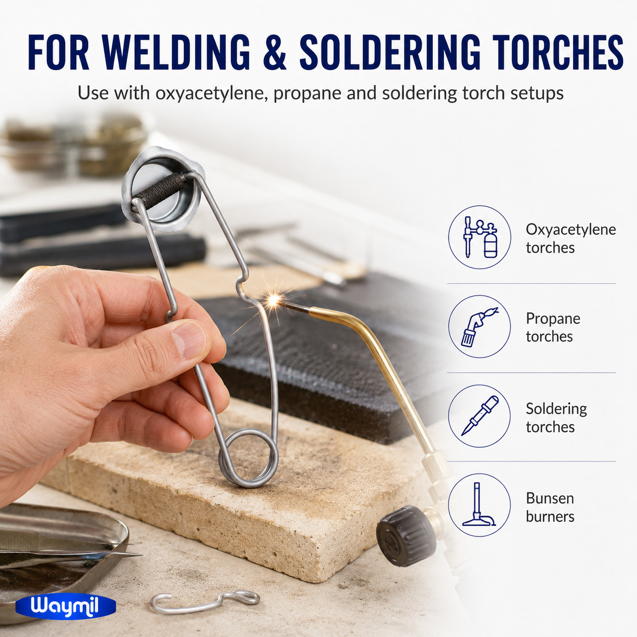 PRO Flint Striker Torch Spark Welding Lighter Igniting Welding Ignitor