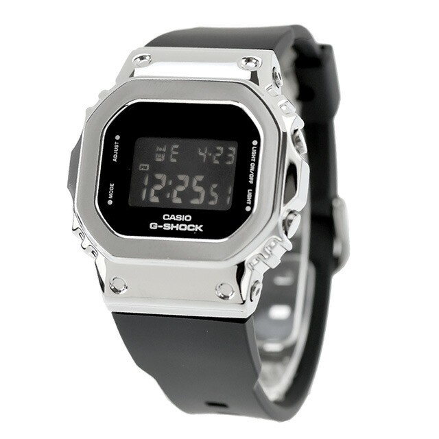 CASIO G-SHOCK GM-S5600U-1DR Silver Quartz Men’s Watch New in Box