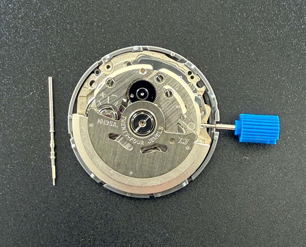 Genuine Japanese TMI NH35 Automatic Movement White Date 3 O’Clock USA Fast Ship